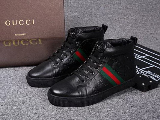 Gucci High-Top Fashion Men Shoes_040